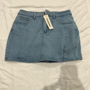 Women's Blue Denim Skirt